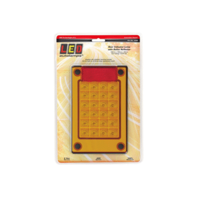 LED Jumbo Amber Replacement Light Insert J3AM