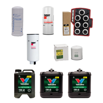 Cummins X15 Engine Service Kit 120K With Valvoline All Fleet Plus E900